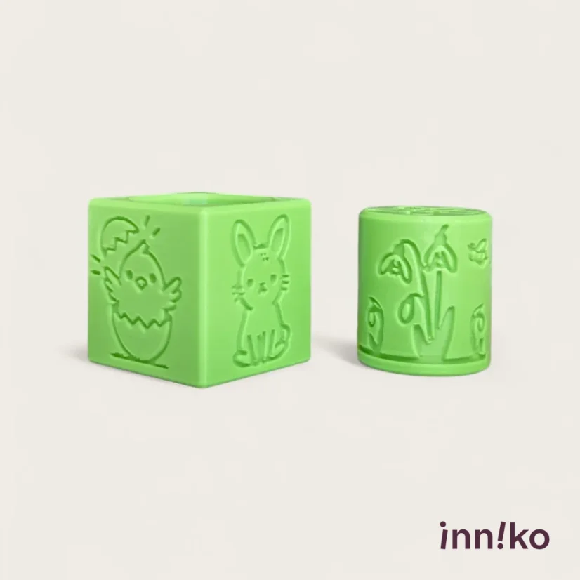 Obtiskovací kostka s válečkem 2v1 | Jaro