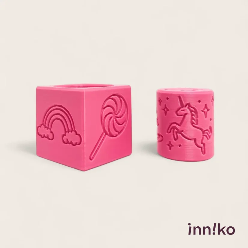 inniko® kocka 2v1 k modelíne | Jednorožci