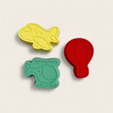 Bábovičky do kinetického písku 3 ks | Letíme!