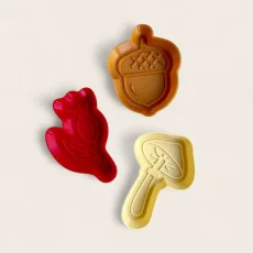 Bábovičky do kinetického písku 3 ks | Plody podzimu