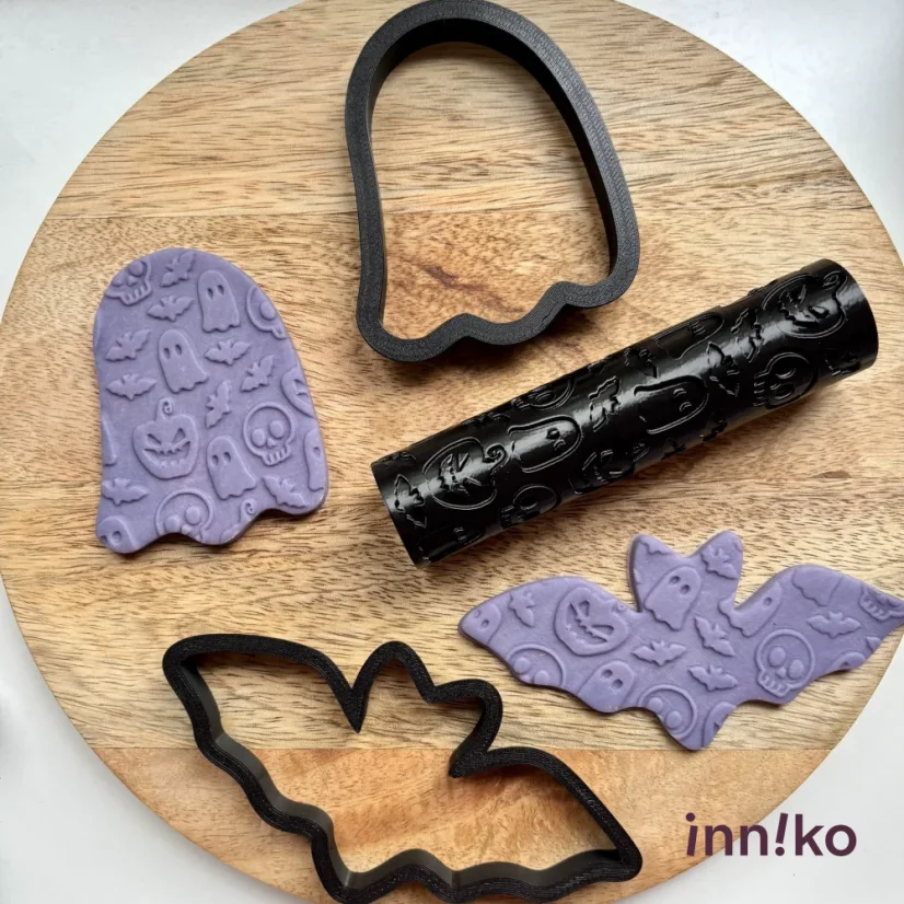 inniko® veľký valček na modelínu | Halloween