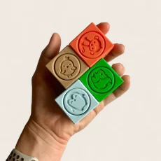 Sada 4 kostek inniko | Zvířátka