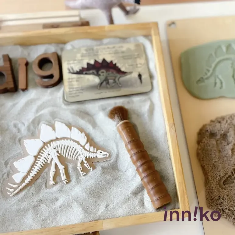 WooBeWee™ Pomôcka na hranie | Praveké fosílie dinosaurov - Varianta: Triceratops