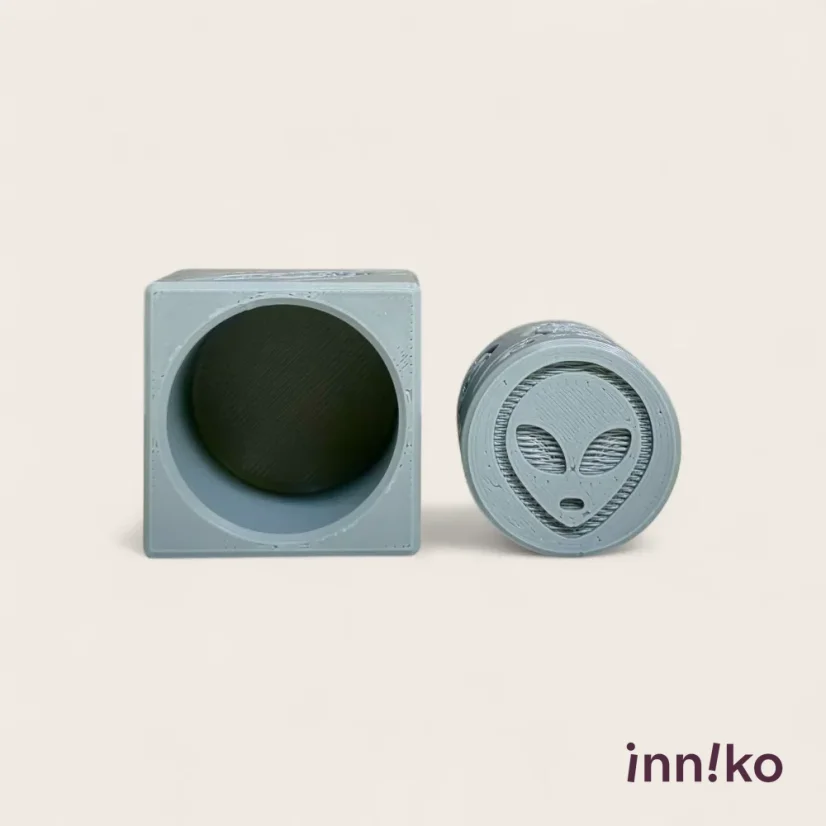 Obtiskovací kostka s válečkem 2v1 | Vesmír