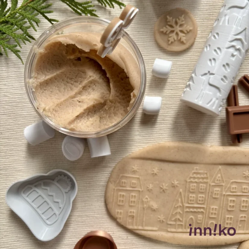inniko® modeling clay 180 g | Gingerbread