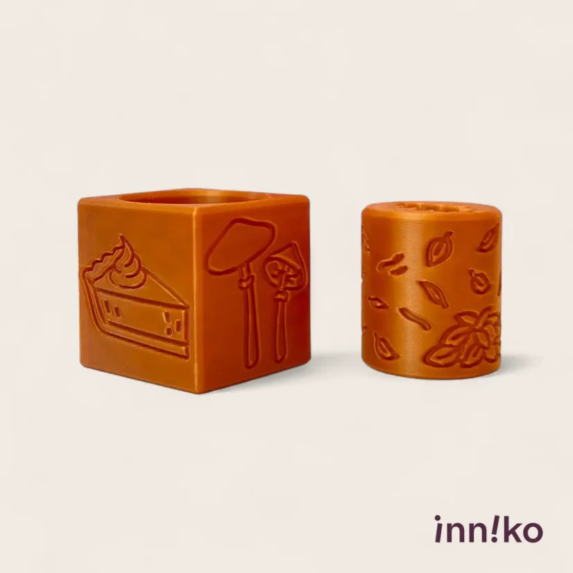 Obtiskovací kostka s válečkem 2v1 | Jeseň