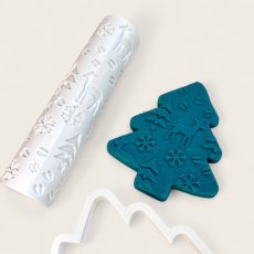 Váleček se vzorem | Zima v lese