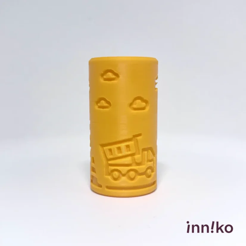 Obtiskovací váleček | Stavba