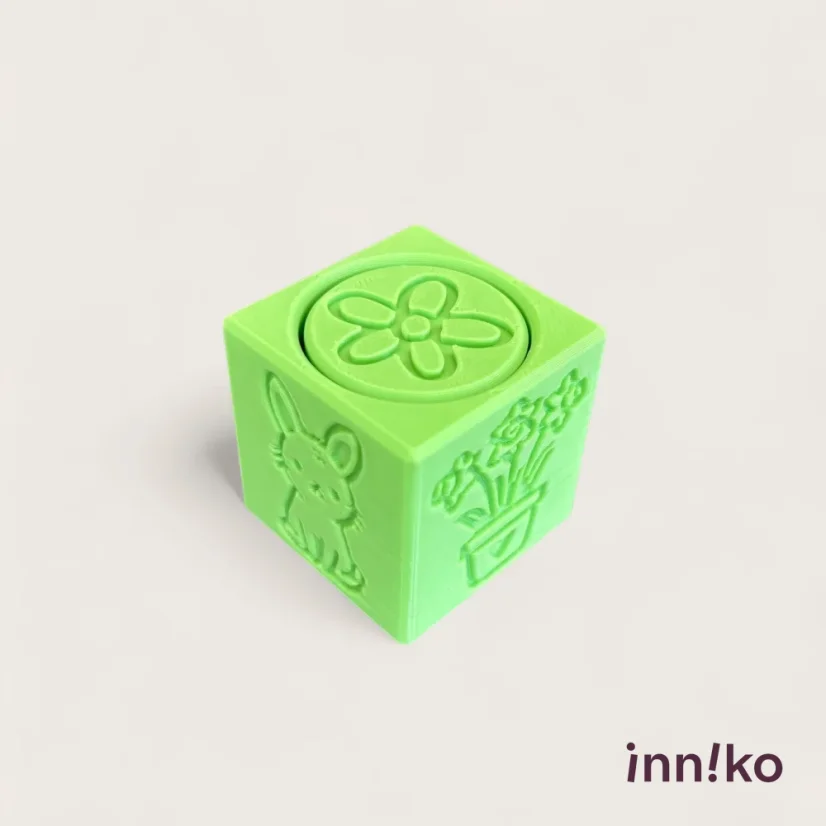 Obtiskovací kostka s válečkem 2v1 | Jaro