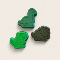 Bábovičky do kinetického písku 3 ks | Dinosauři