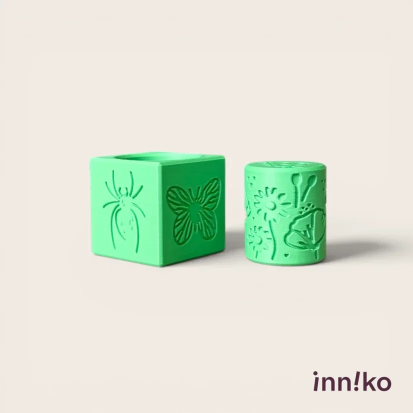 inniko® kocka 2v1 k modelíne | Hmyz na lúke