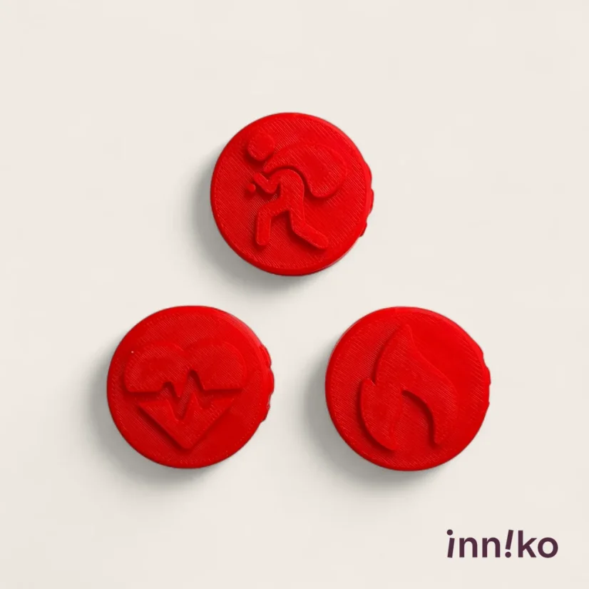 inniko® sada pečiatok | Vozidlá záchranných zložiek s telefónnymi číslami
