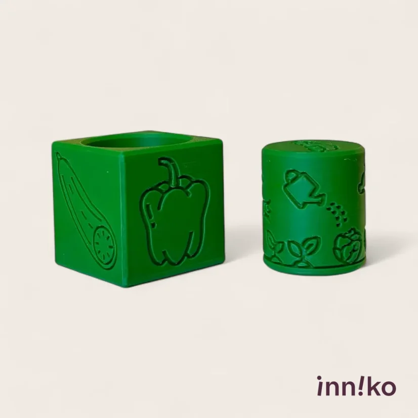 inniko® kocka 2v1 k modelíne | Zelenina