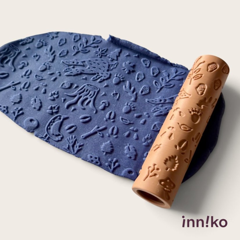 inniko® large play dough roller | Forest