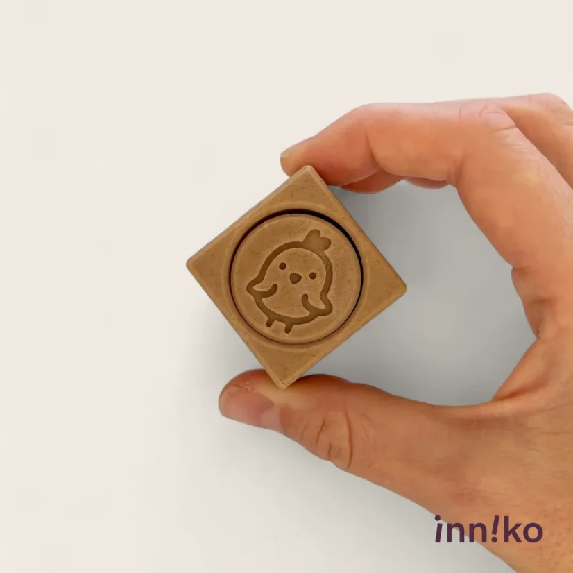 Obtiskovací kostka s válečkem 2v1 | Farma