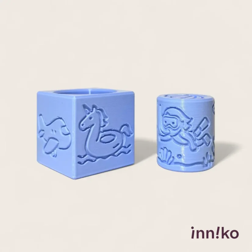 inniko® kocka 2v1 k modelíne | Letní dovolená