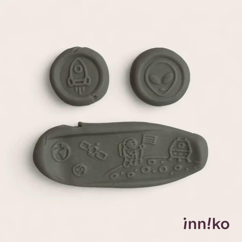 Obtiskovací kostka s válečkem 2v1 | Vesmír