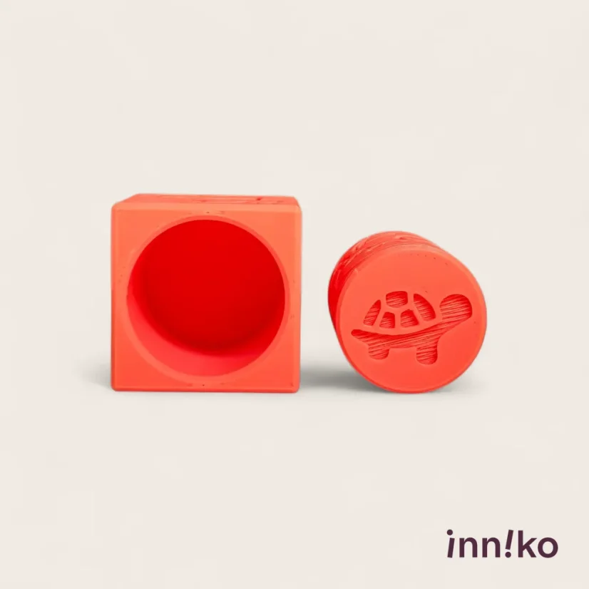 Obtiskovací kostka s válečkem 2v1 | Safari