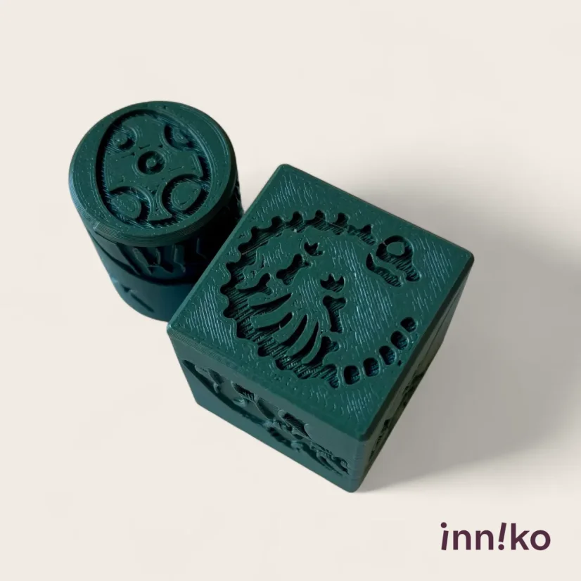 inniko® kocka 2v1 k modelíne | Dinosauři