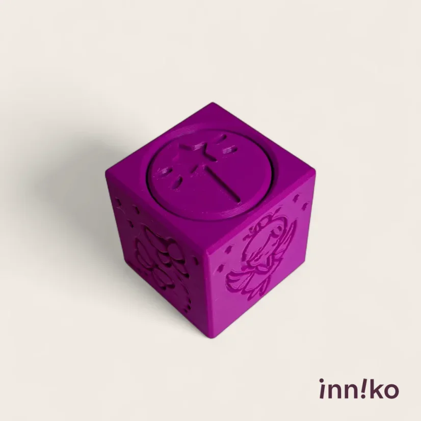 Obtiskovací kostka s válečkem 2v1 | Víly