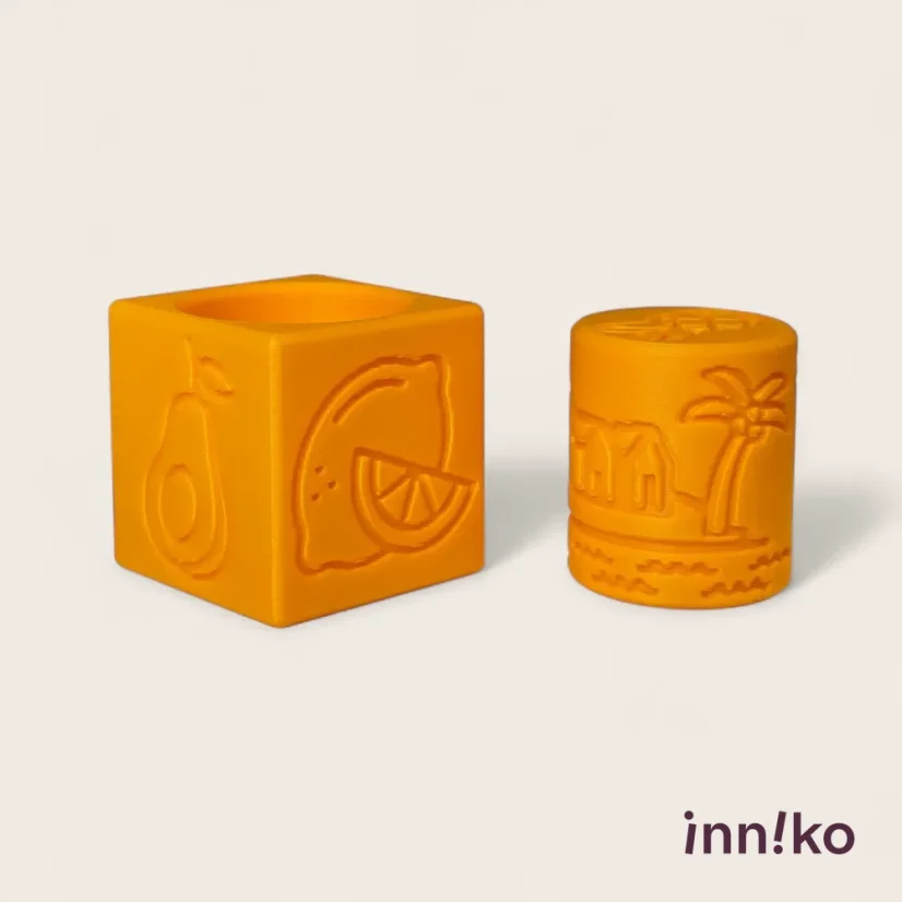 inniko® kocka 2v1 k modelíne | Tropické plody