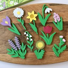 WooBeWee™ | Květiny sada 10 ks