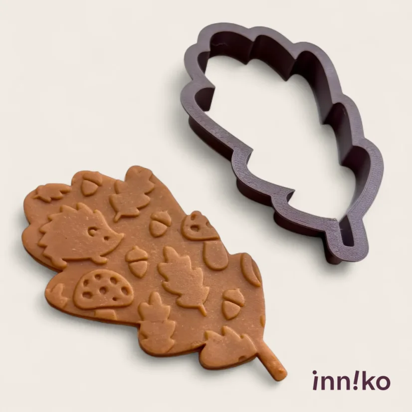 inniko® vykrajovátko na modelínu | Dubový list