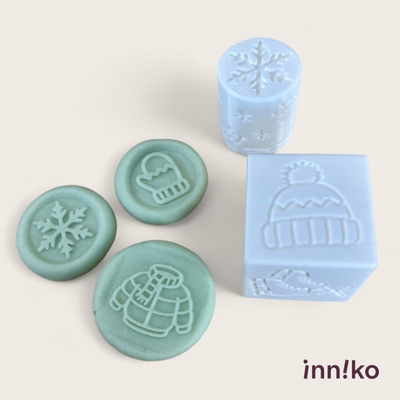 inniko® kocka 2v1 k modelíne | Zima