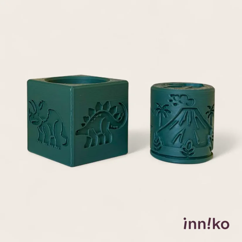 inniko® kocka 2v1 k modelíne | Dinosauři