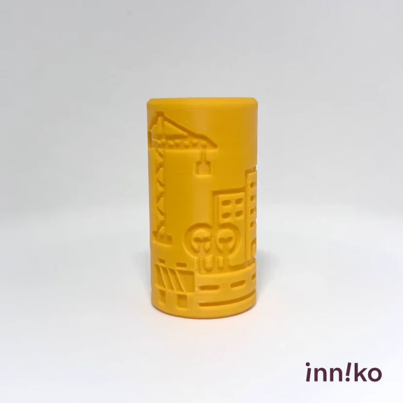 Obtiskovací váleček | Stavba