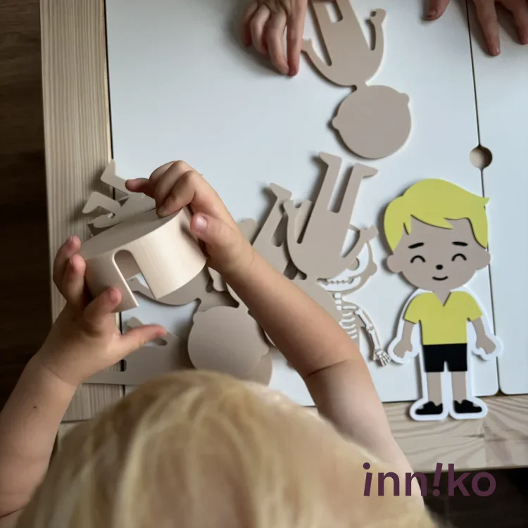 WooBeWee™ Učebná pomôcka | Ľudské telo – veľká sada