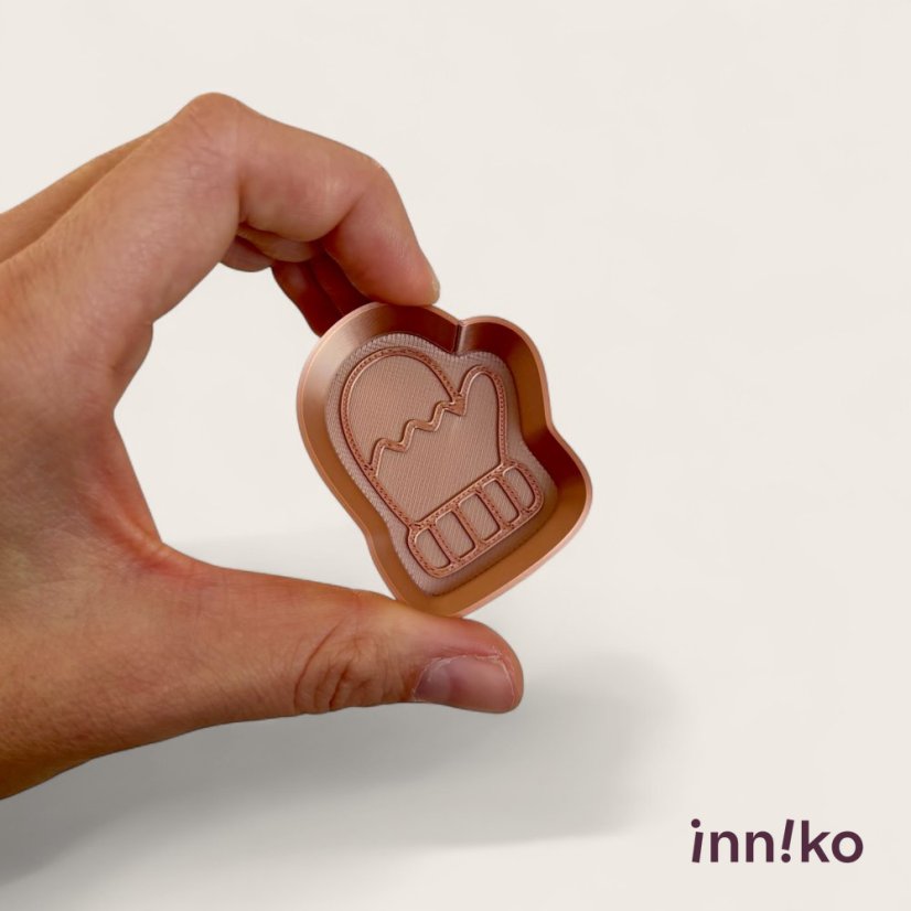 Bábovičky do kinetického piesku 3 ks | Zima