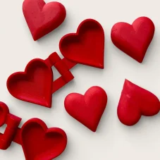 WooBeWee™ Pomůcka k modelíně | Tvořítko na srdíčko