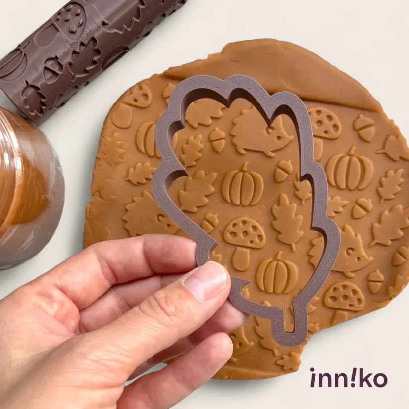 inniko® vykrajovátko na modelínu | Dubový list