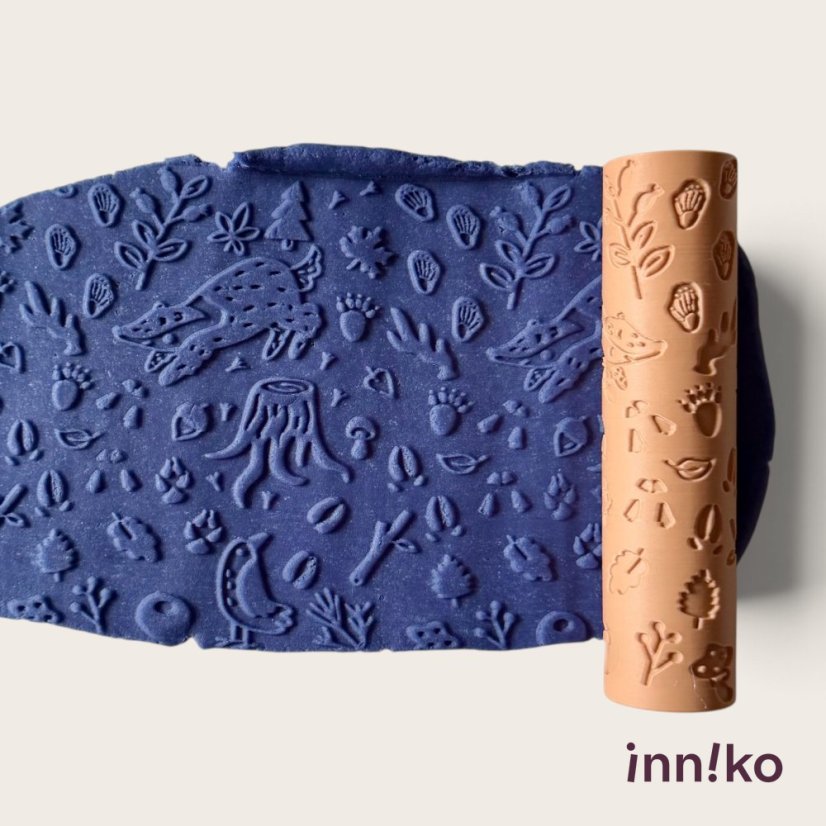 inniko® large play dough roller | Forest