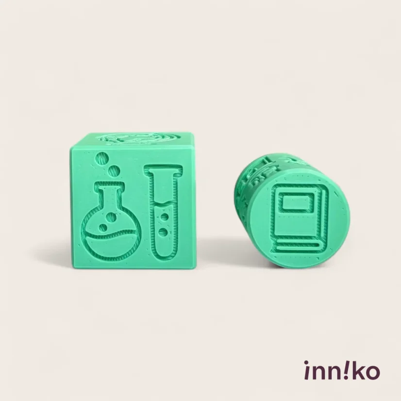 inniko® kocka 2v1 k modelíne | Škola