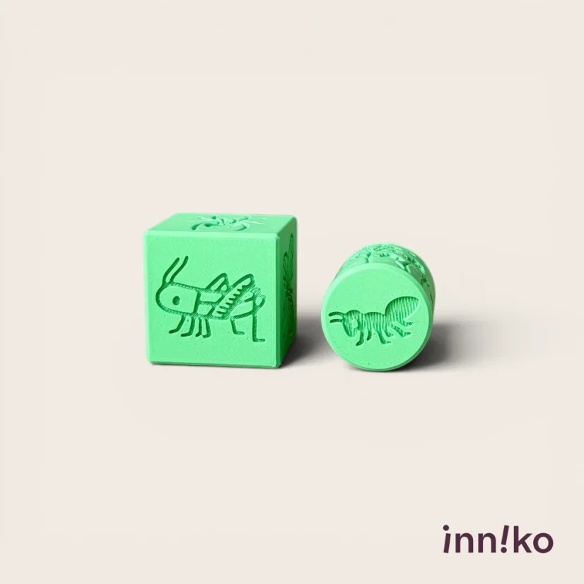 inniko® kocka 2v1 k modelíne | Hmyz na lúke