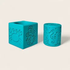 Obtiskovací kostka s válečkem 2v1 | Podmořský svět