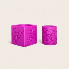 Obtiskovací kostka s válečkem 2v1 | Víly