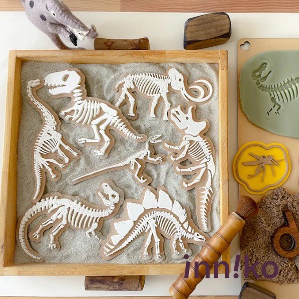 WooBeWee™ Pomôcka na hranie | Praveké fosílie dinosaurov - Varianta: Triceratops