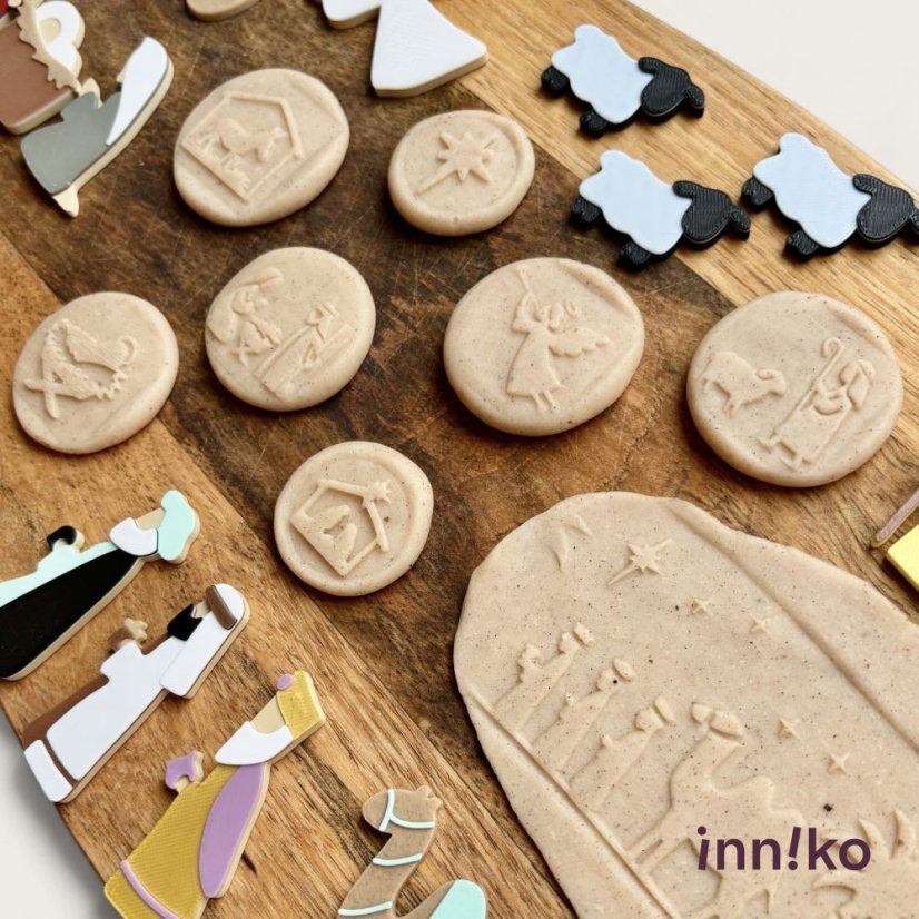 inniko® kocka 2v1 k modelíne | Betlehem