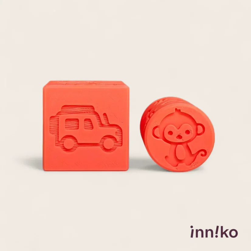 Obtiskovací kostka s válečkem 2v1 | Safari