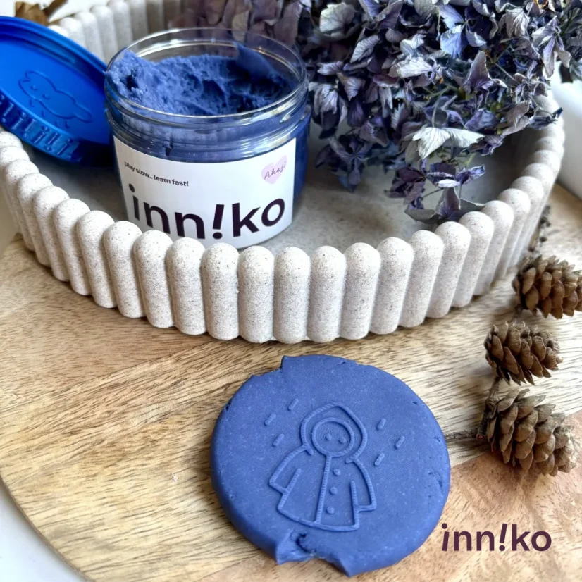 inniko® modelína 180 g | Jesenná modrá