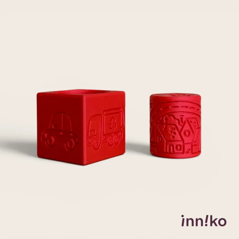 inniko® kocka 2v1 k modelíne | Autá a doprava
