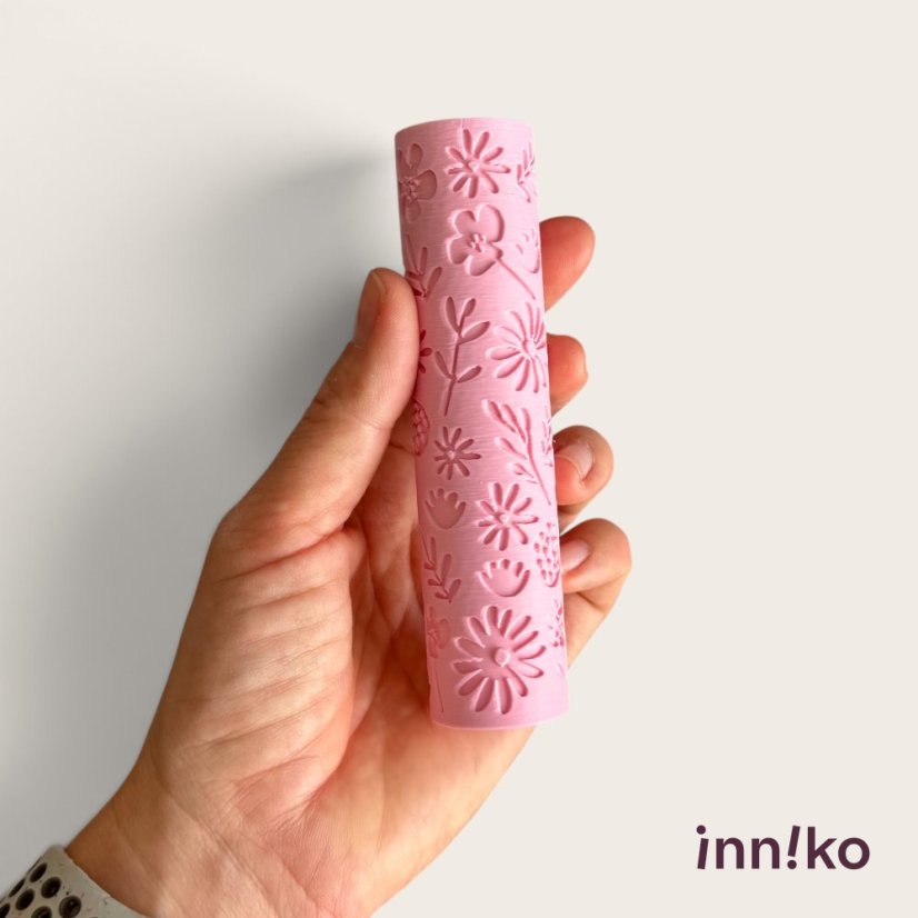 inniko® large modeling clay roller | Meadow Flowers