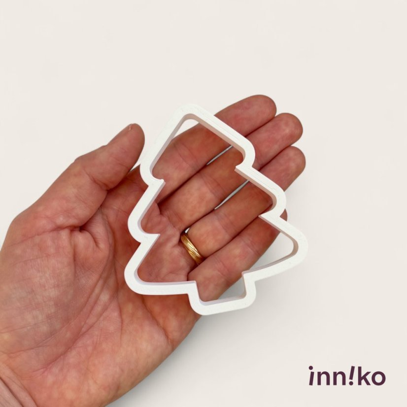 inniko® vykrajovátko na modelínu | Vianočný stromček
