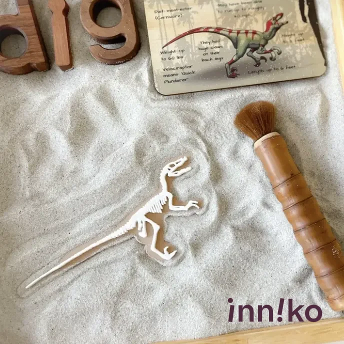 WooBeWee™ Pomôcka na hranie | Praveké fosílie dinosaurov - Varianta: T-Rex