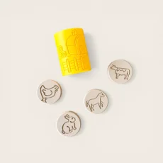 Tiskátka a váleček | Stopy zvířátek z farmy