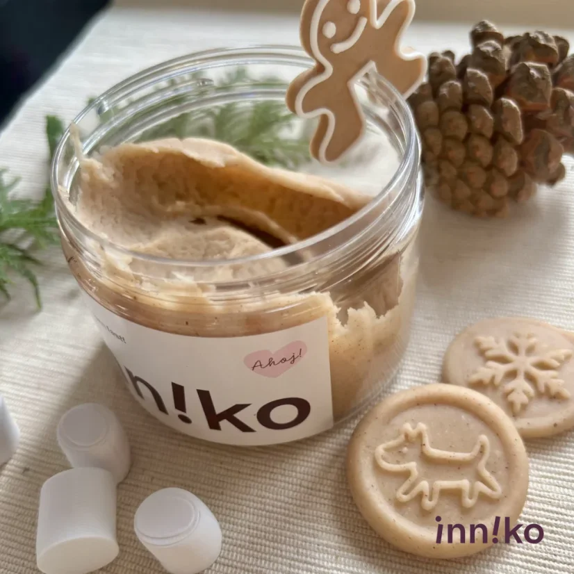 inniko® modeling clay 180 g | Gingerbread