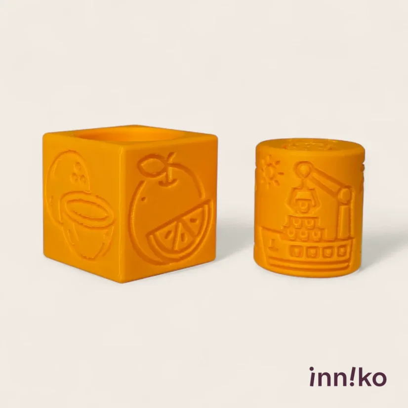 inniko® kocka 2v1 k modelíne | Tropické plody